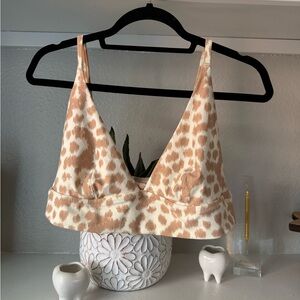 Women’s leopard swim top size xxl brand new with tags Aries